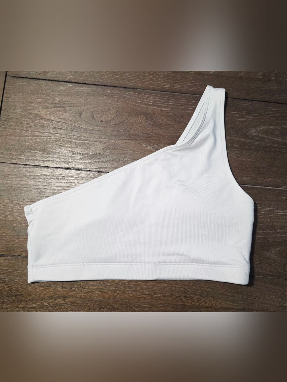 PINK Victoria's Secret White One-Shoulder Bandeau
